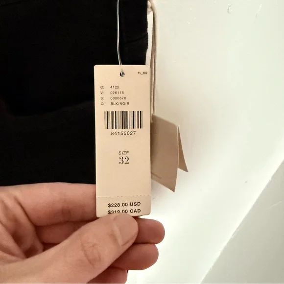 NWT MOTHER Insider Mid-Rise Crop Step Fray Jeans Not Guilty